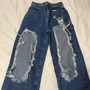 PLT distressed Jeans size: 27